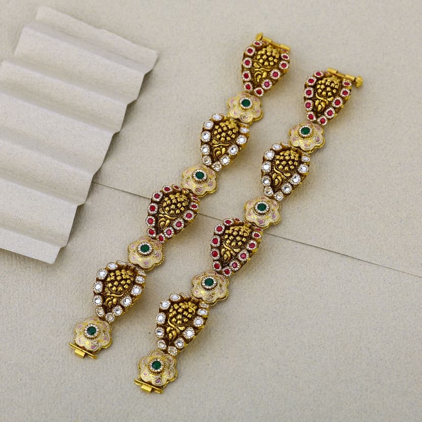 Ratnapushpa Antique Gajara 22KT