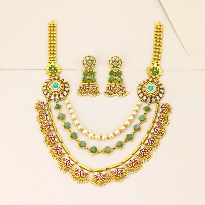 Haritha Leela Kantha Necklace 22KT