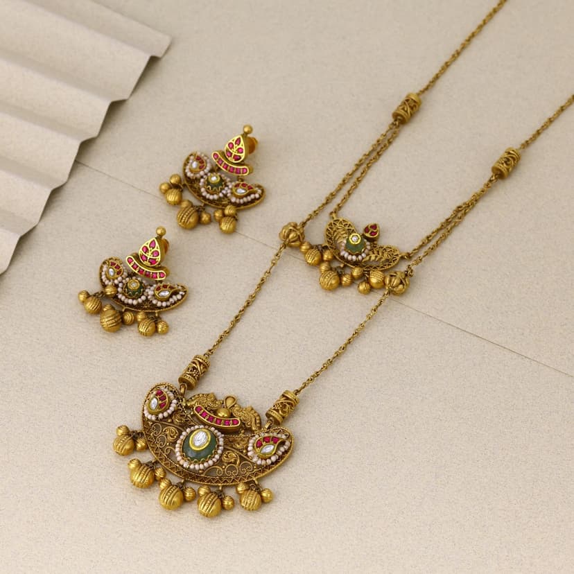 Aaradhya Chain Necklace 22KT