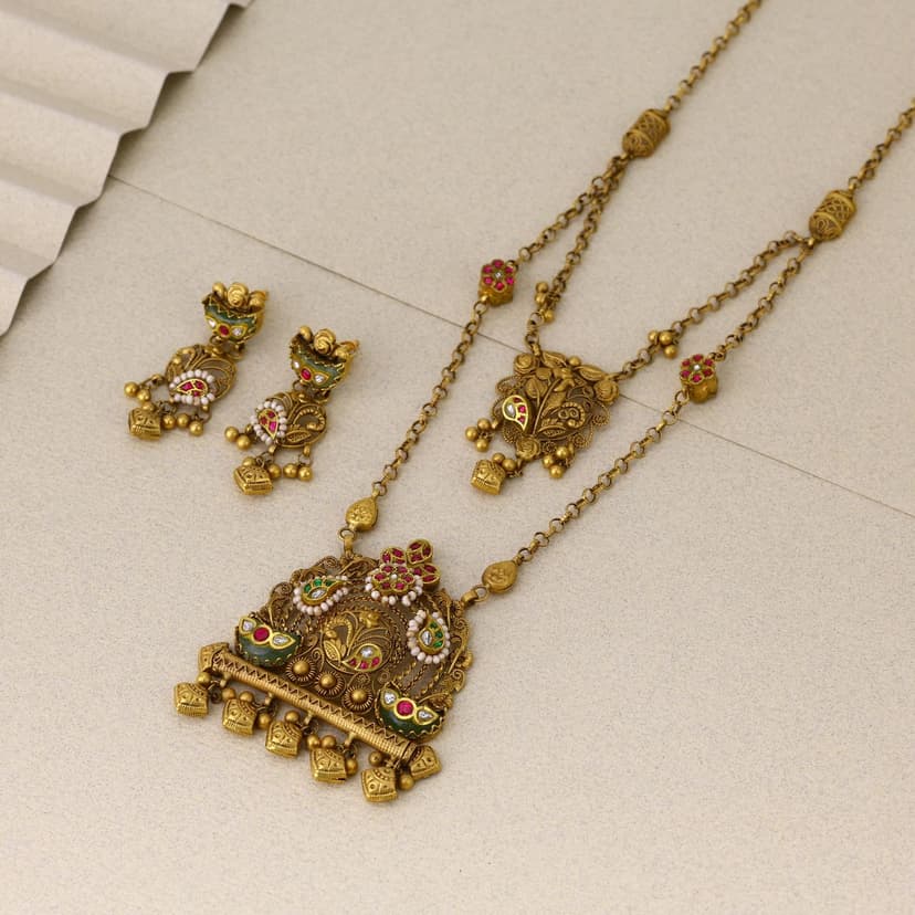 Vamika Chain Necklace 22KT