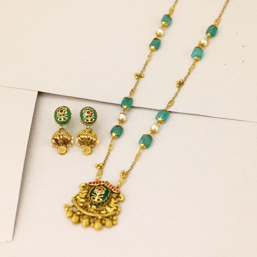 Indraja Vamsa Chain Necklace 22KT