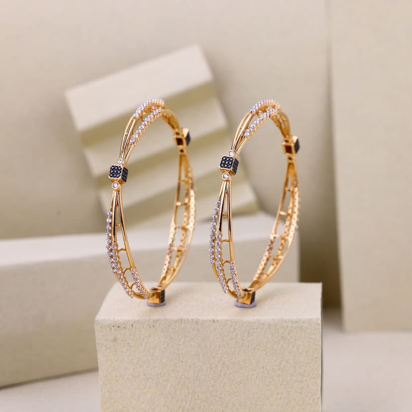 Noir Enchanté Bangles 18KT