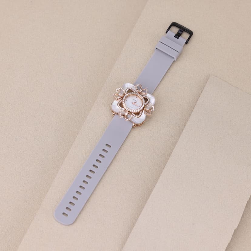 Rosé Fiora Éclisse Watch 18KT