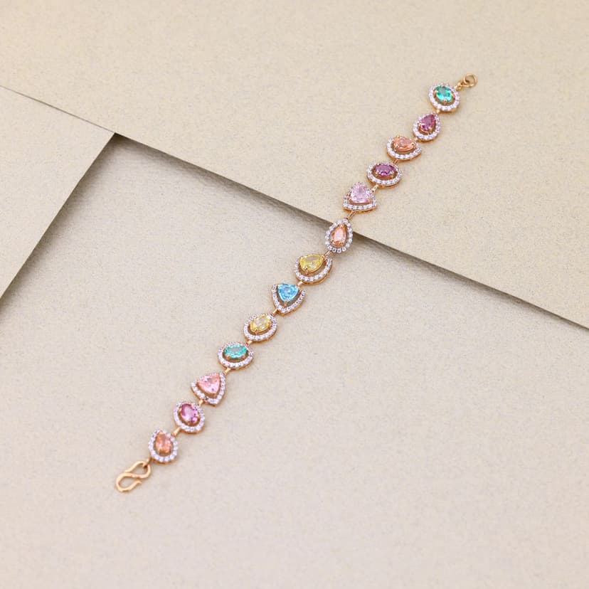 Kaleido Dewdrop Bracelet 18KT