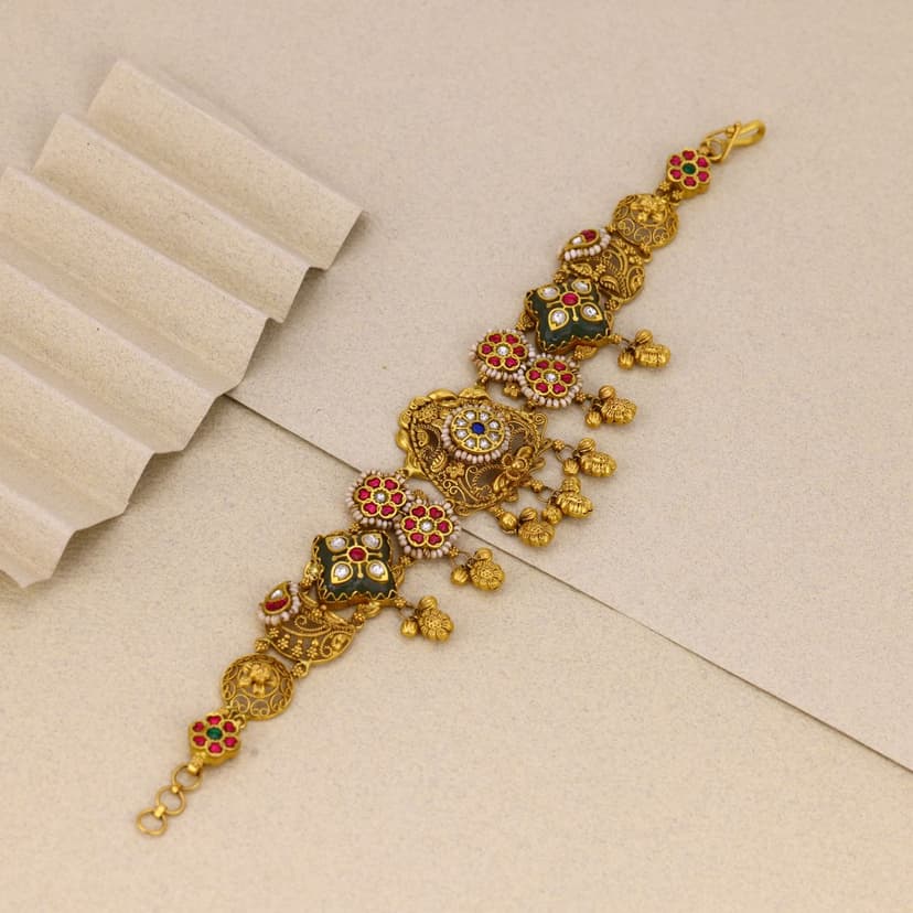 Kamalvasini Shringaar Heritage Bracelet 22KT