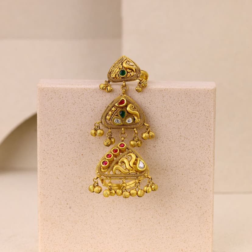 Trivarna Nupura Heritage Ring 22KT