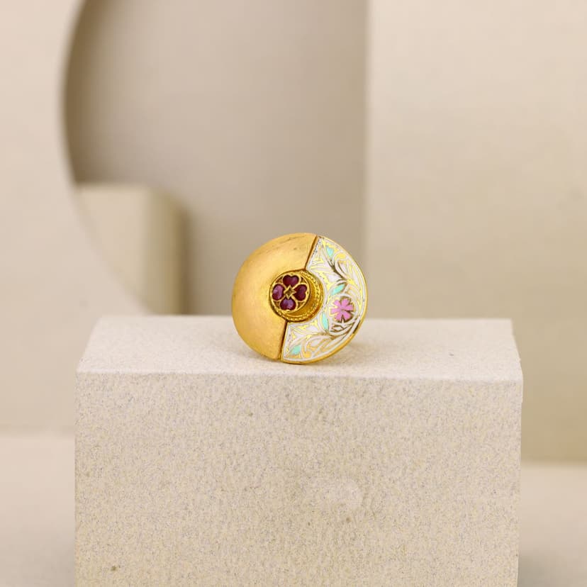 Aarohi Antique Ring 22KT