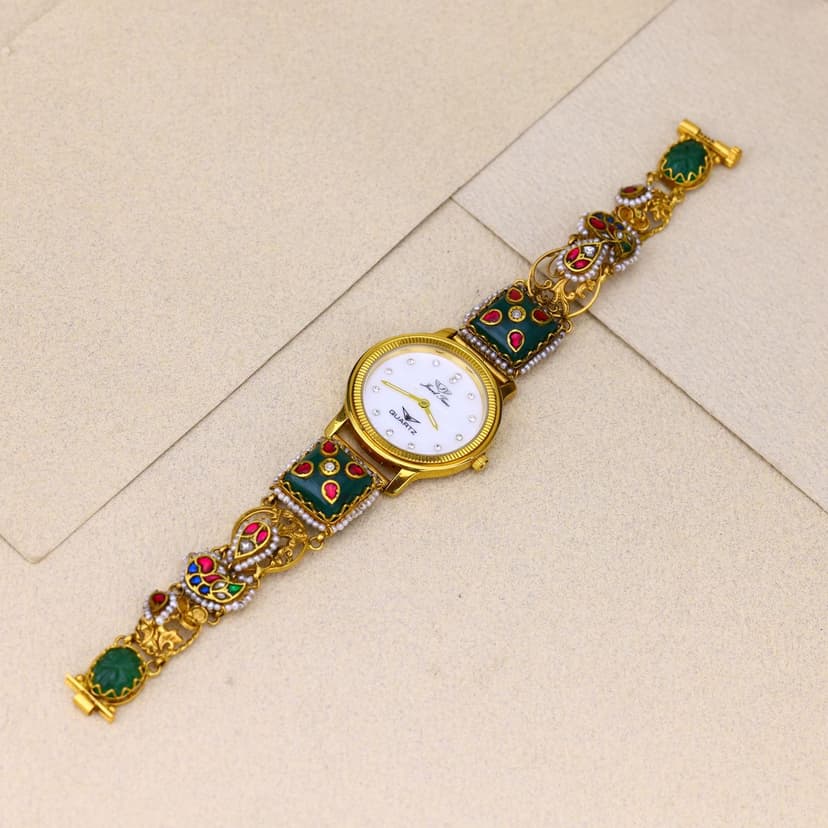 Emerald Aura Heritage Watch 22KT