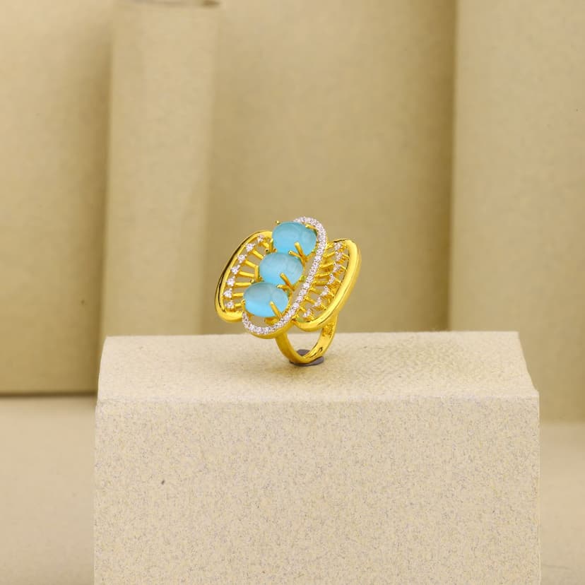 Azure Elara Ring 22KT