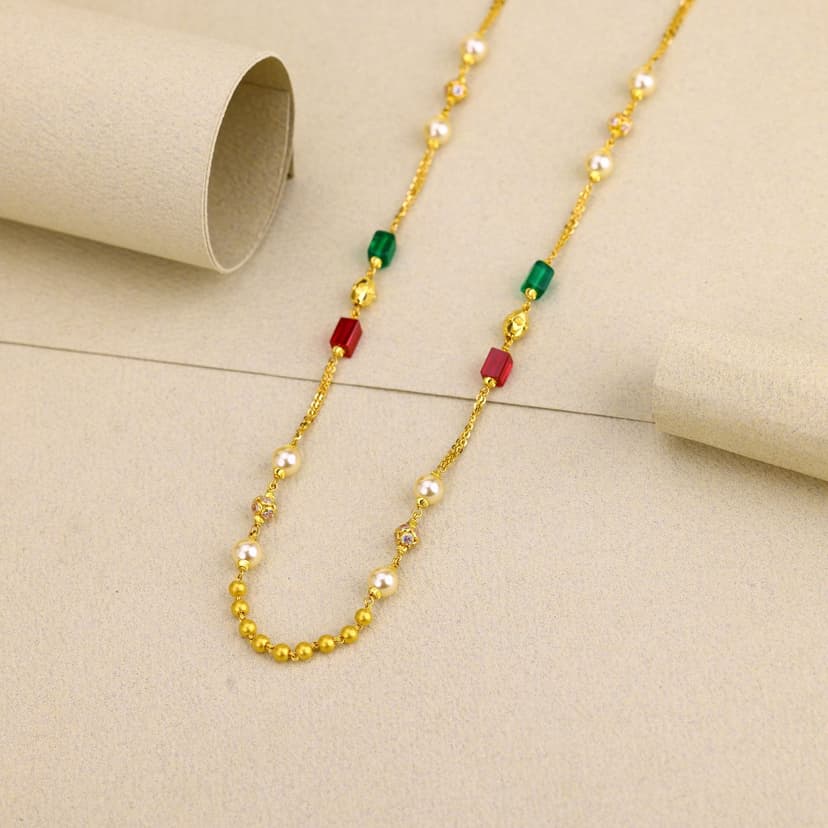 Chatura Ratna Ethnic Mala 22KT