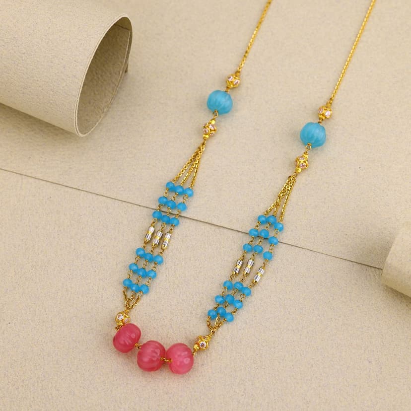 Madhuri Ethnic Mala 22KT