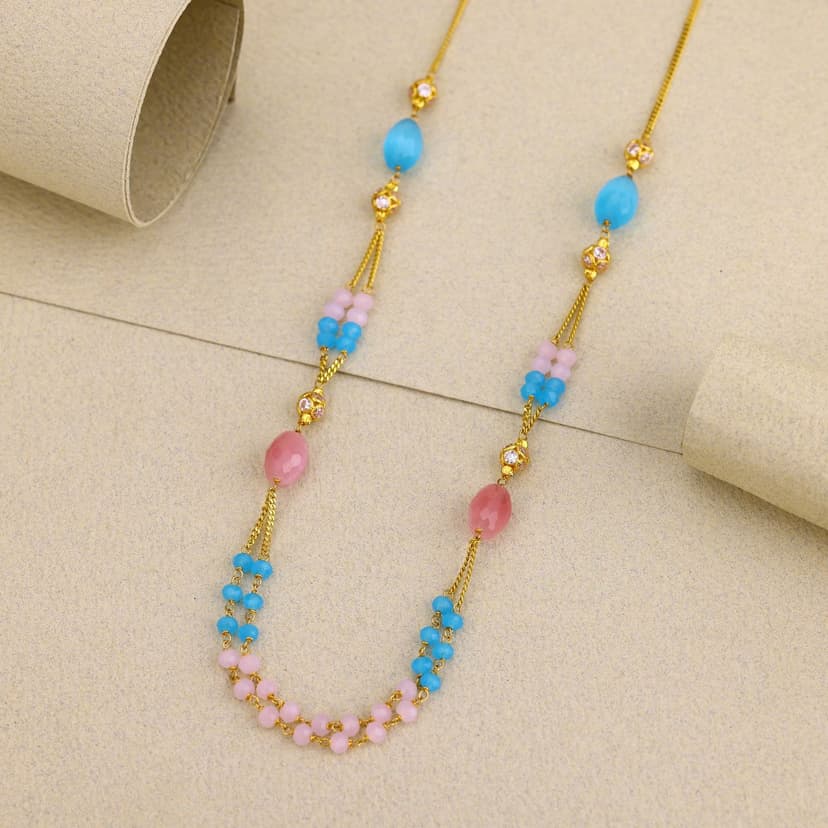 Komal Bahaar Ethnic Mala 22KT