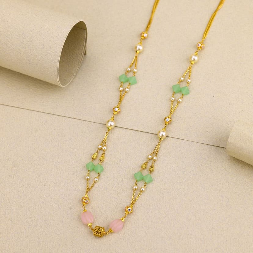 Madhu Tarangini Ethnic Mala 22KT