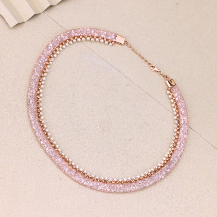 Aurynelle Halo Chain 18KT