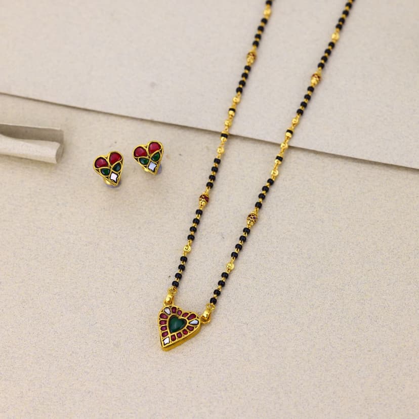Hridaya Rangika Mangalsutra Set 22KT