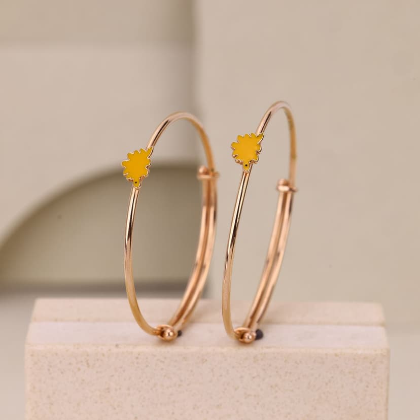 Solstice Sprig Baby Kadli 18KT