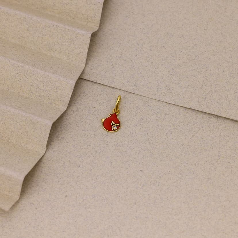 Fiery AngriFlare Baby Pendant 18KT