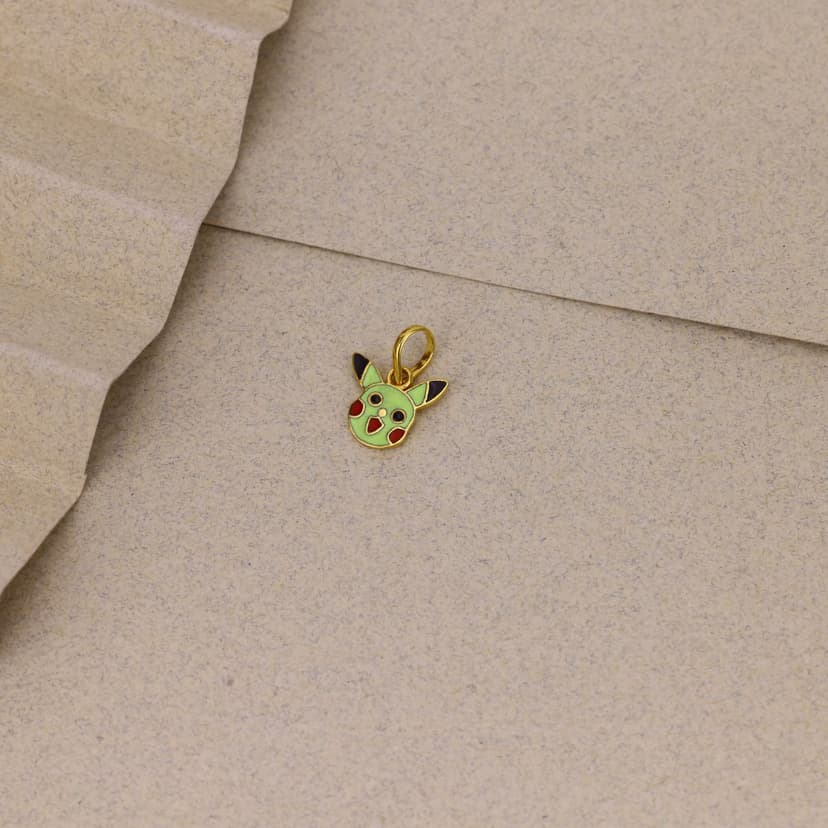 Pikachu PopSpark Aura Pendant 18KT