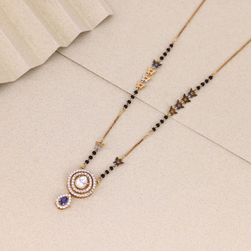 Aarunika Celestía Mozo Mangalsutra 18KT
