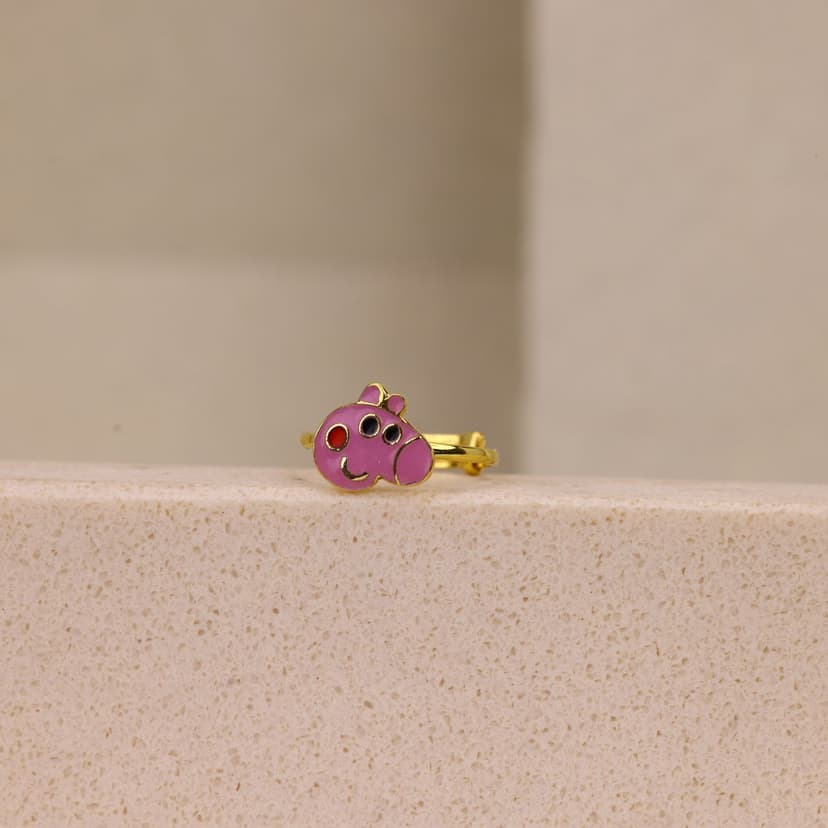 RosyPeppa Charm Baby Ring 18KT