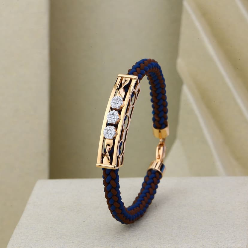 TriLira Solflare Kada 18KT