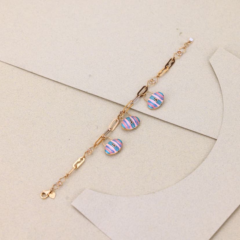 Aurelia PrismCharm Bracelet 18KT