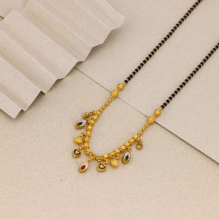 Hridaya Kala Antique Mangalsutra 22KT