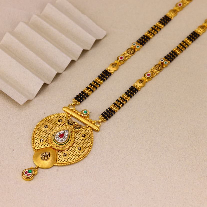 Anvika Latticeline Mangalsutra 22KT