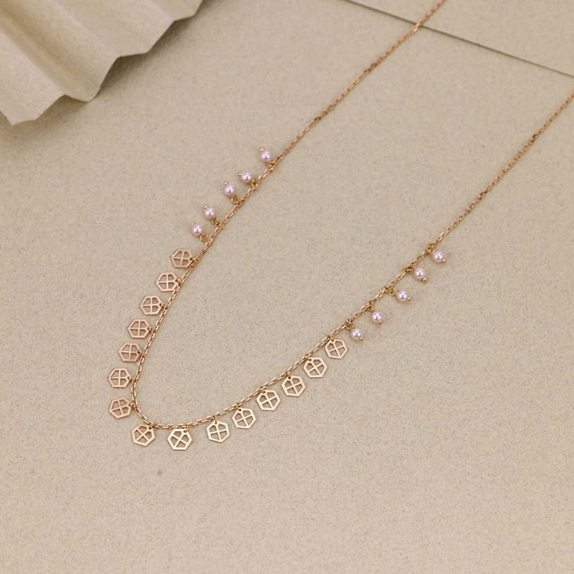 Aurevia Lattice Grace Chain 18KT
