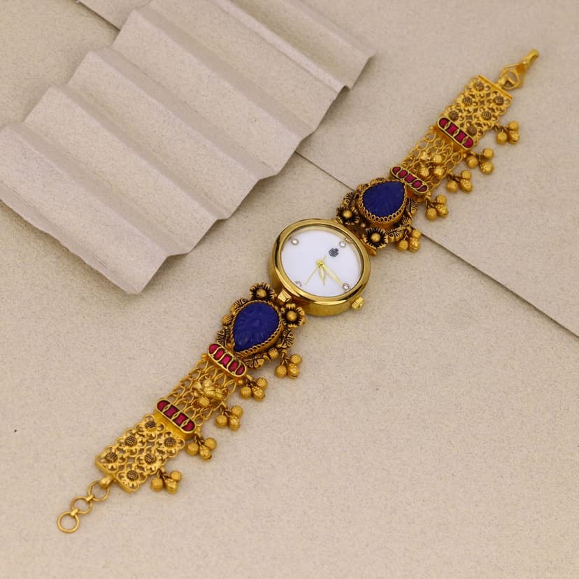 Agnineel Svarna Chakra Antique Watch 22KT
