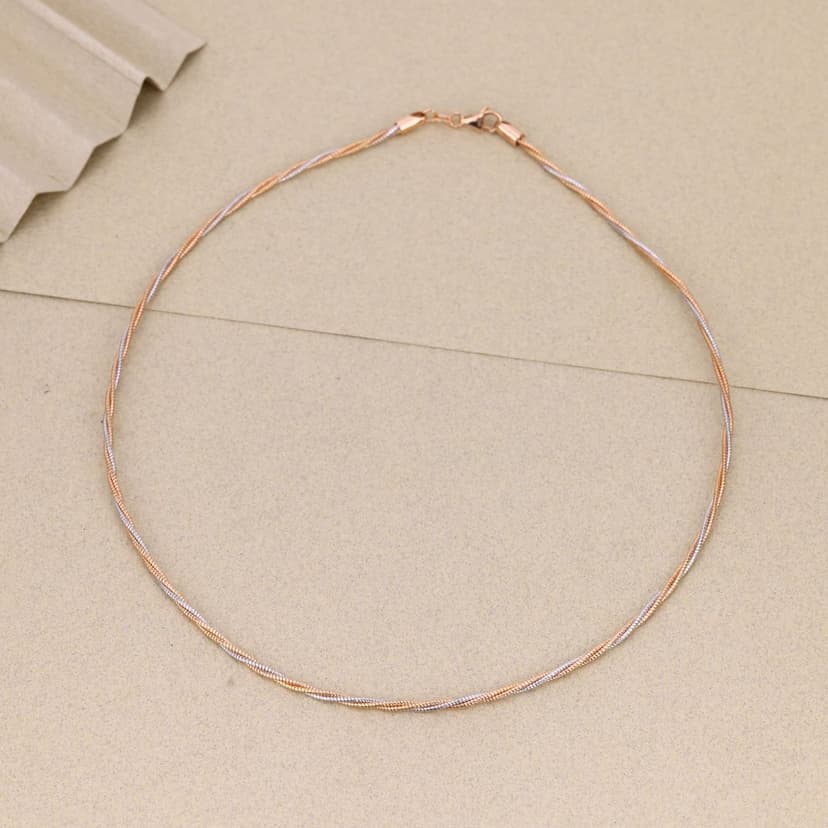 Aurielle Lumiere Rose Chain 18KT