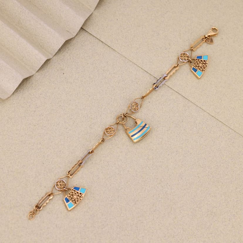 Aurelian Tides Bracelet 18KT