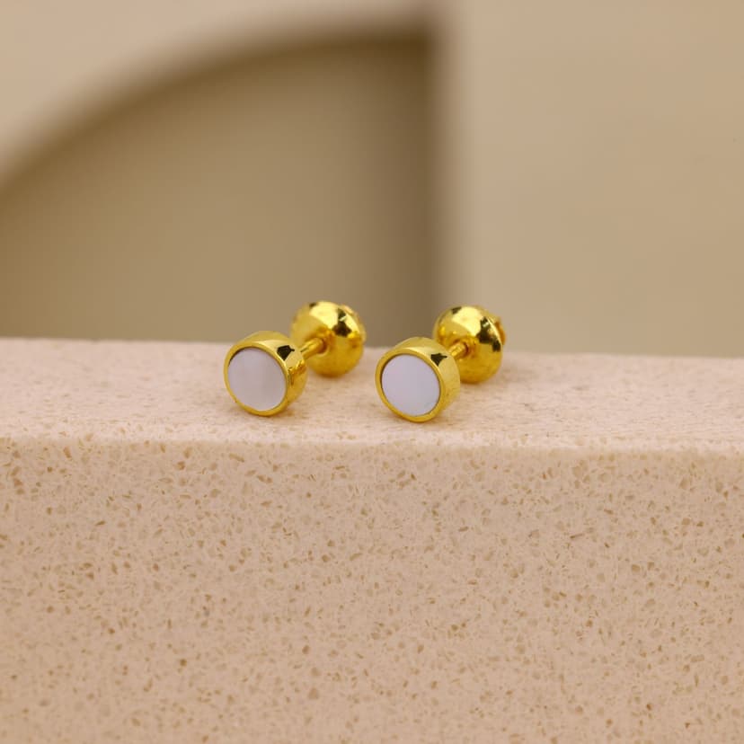 Perlune Éclat Studs 18KT