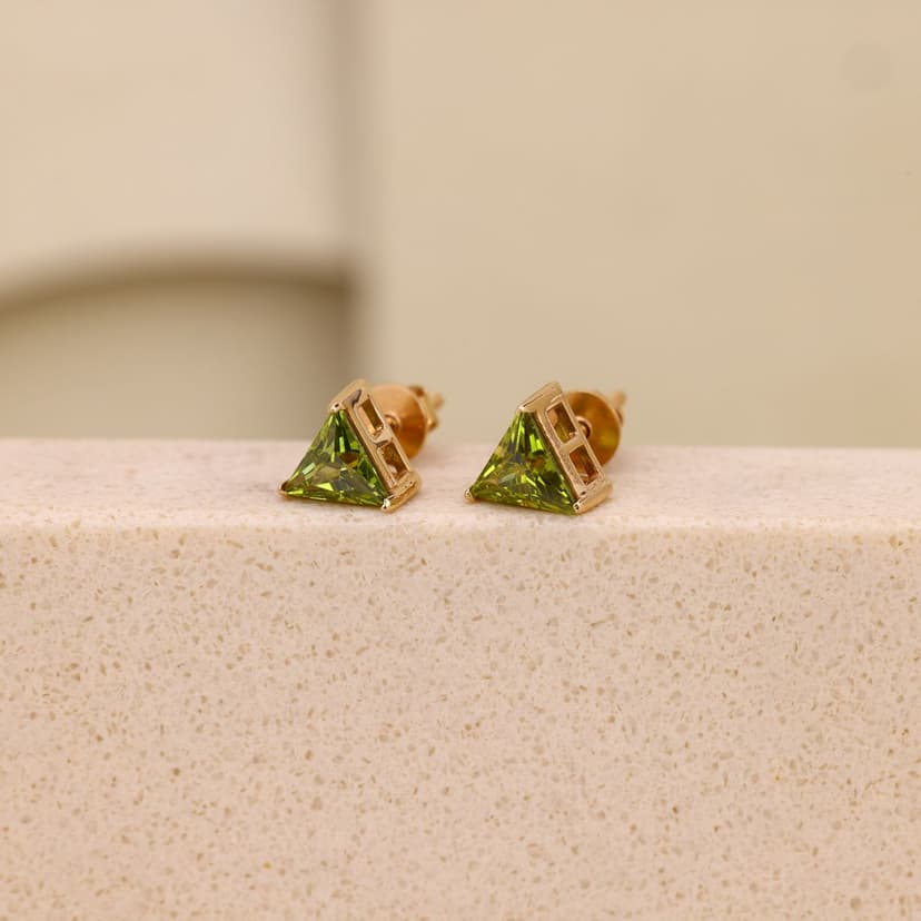 Verdanté Axiora Studs 18KT