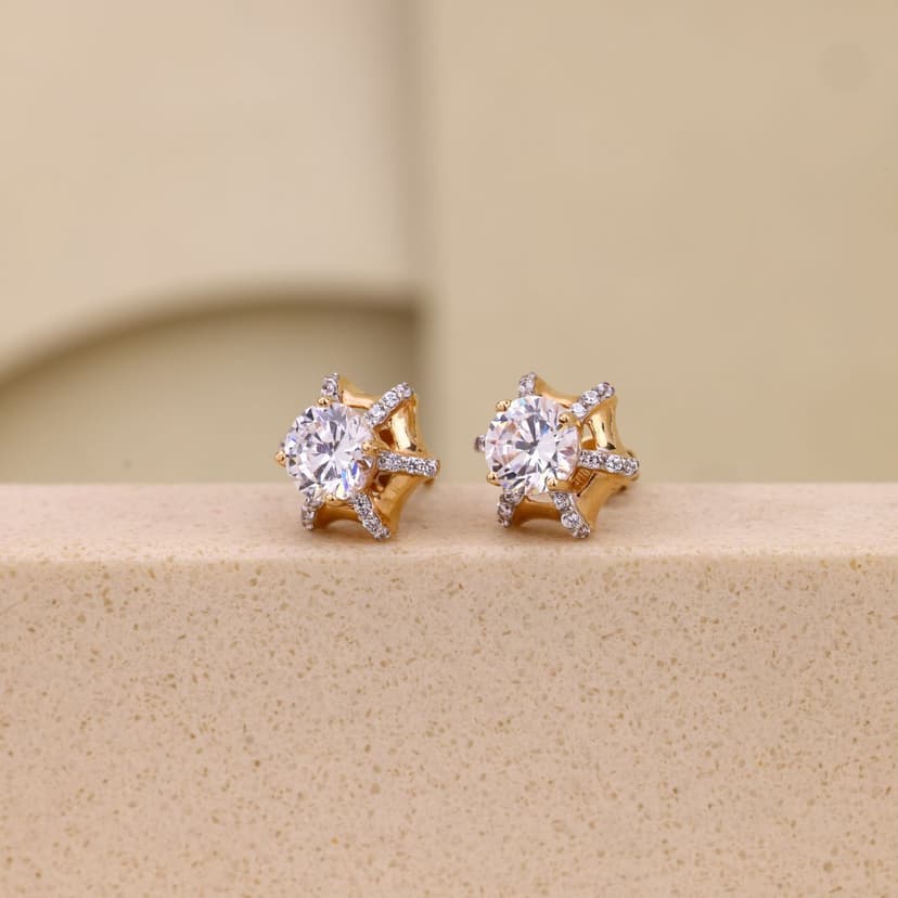 Aurexelle Stellara Studs 18KT