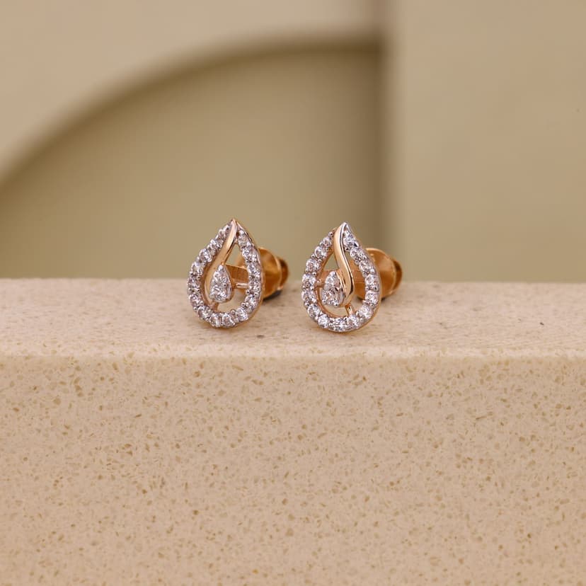 Elyrra Teardance Earrings 18KT