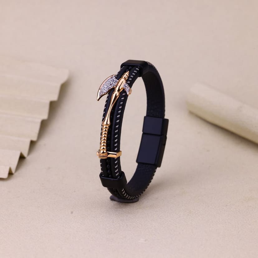 Valcyrion Aurofang Belt Kada 18KT