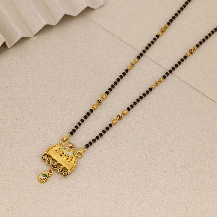 Nirvarya Ananta Antique Mangalsutra 22KT