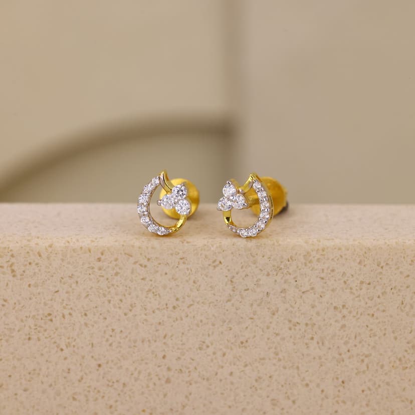 Rhyzalia Earrings 22KT