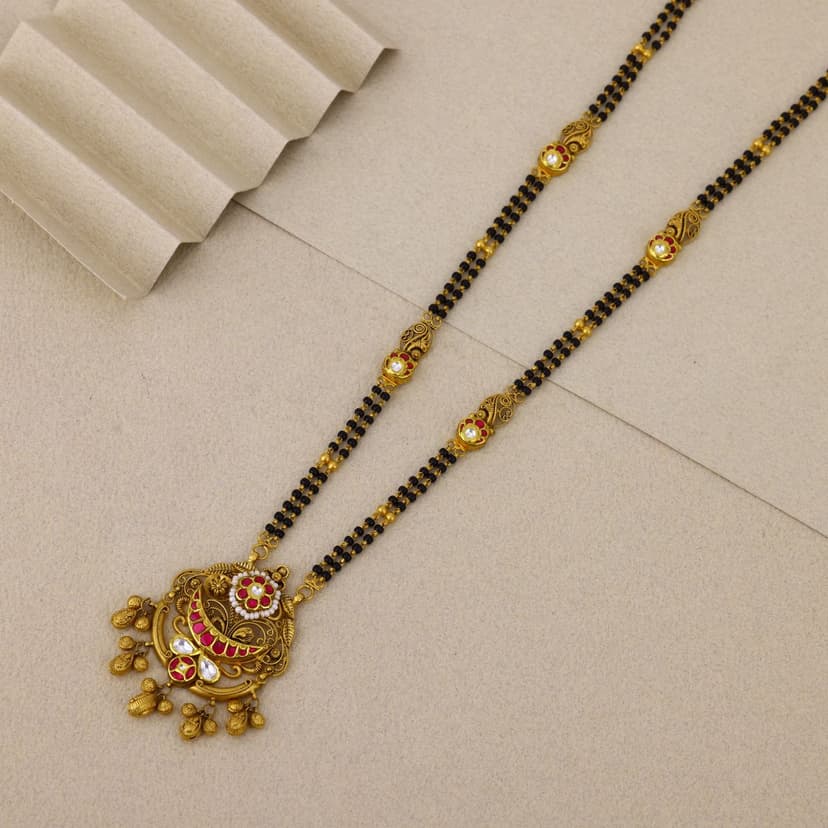 Kusumamudra Heritage Mangalsutra 22KT