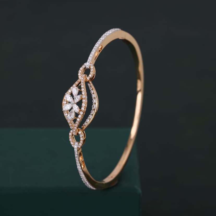 Oryvessa Lab Diamond Kada 14KT