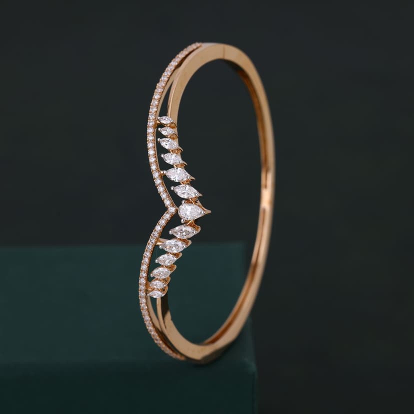 Lysendria Lab Diamond Kada 14KT