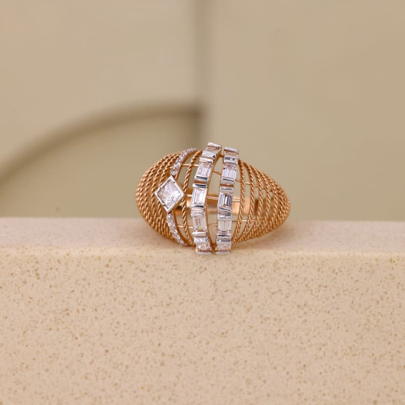 Carmavora Lucentgrid Ring 18KT
