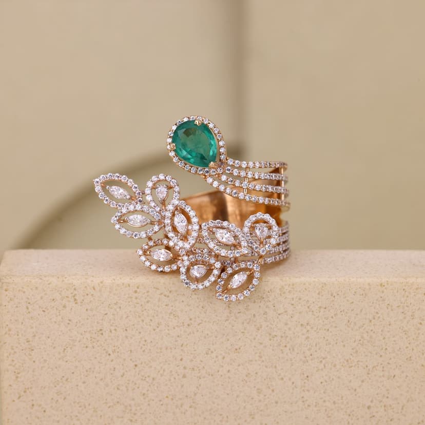 Davenora Verdefrond Ring 18KT