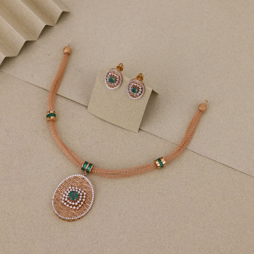 Darellina Verdeweave Necklace 18KT