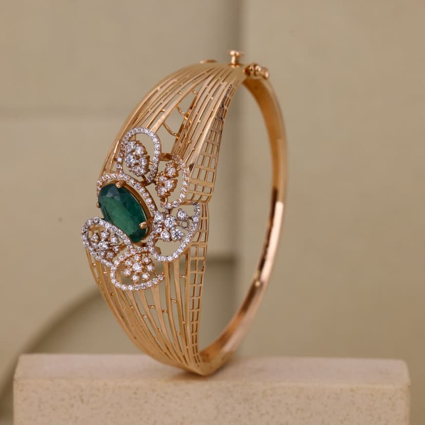 Nadrelissa Verdebloom Kada 18KT