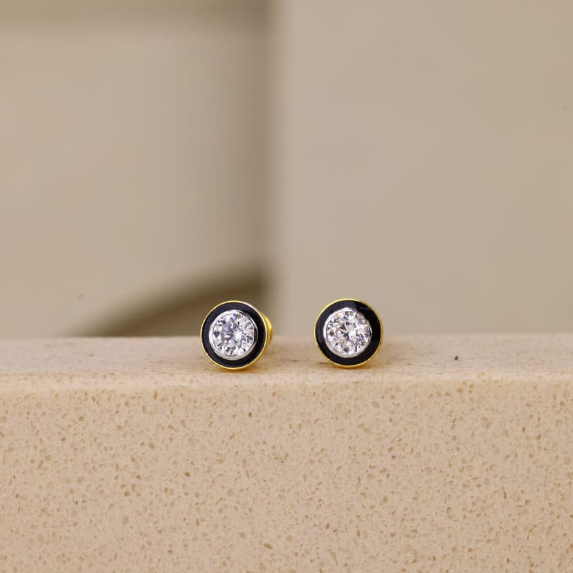 Carmelric Studs 18KT