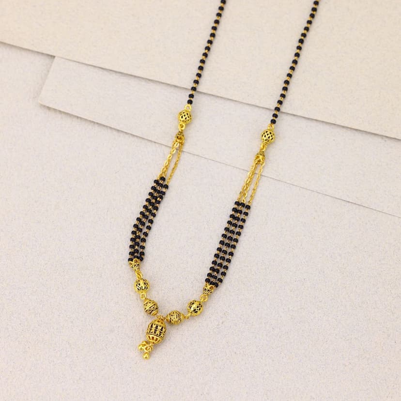 Jaalavritti Antique Mangalsutra 22KT