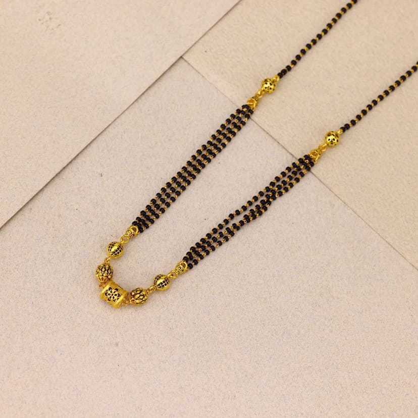 Sutravarna Antique Mangalsutra 22KT