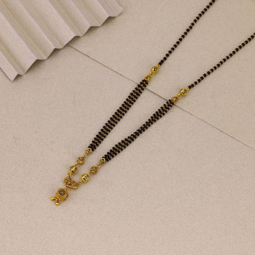 Sutramudra Antique Mangalsutra 22KT